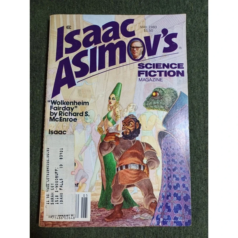 Isaac Asimov Science Fiction Magazine May 1980
